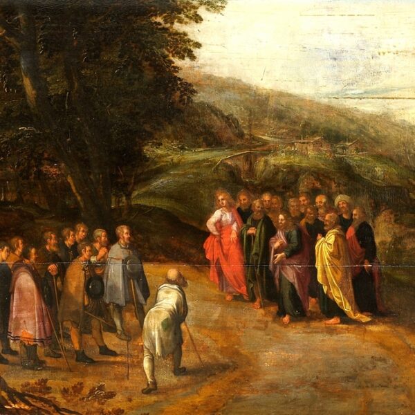 Jesus and the ten lepers